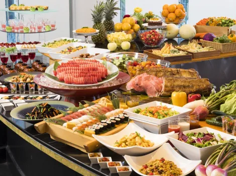 2食付きバイキング