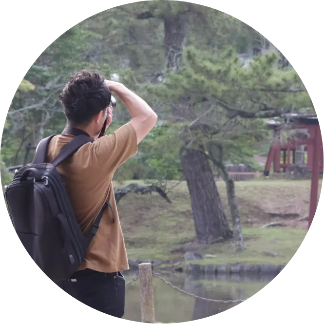 趣味に没頭する旅