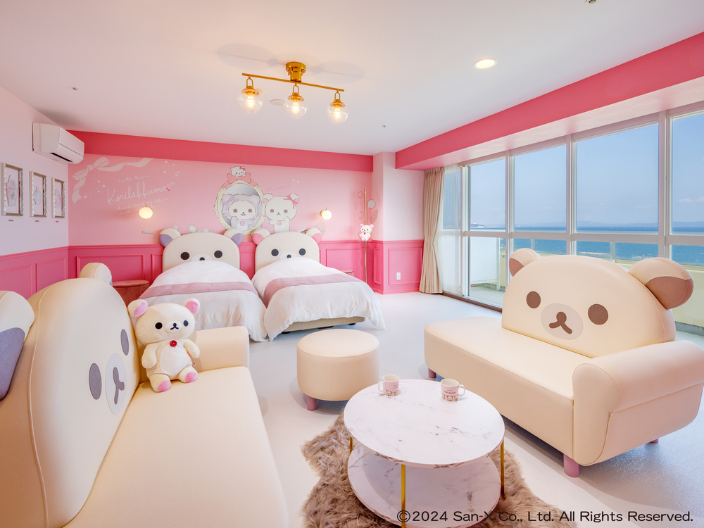 Rilakkuma / Korilakkuma / Kiiroitori / Chairoikoguma Room