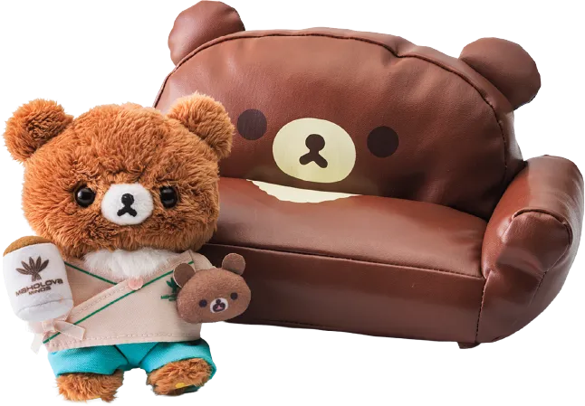 チャイロイコグマルーム限定ぬいぐるみセット