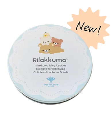 リラックマクッキー缶（アイシングクッキー入り）