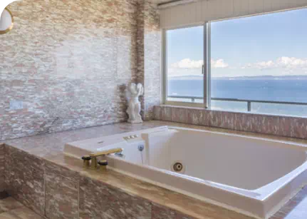 お部屋もお風呂もとにかく大きい!